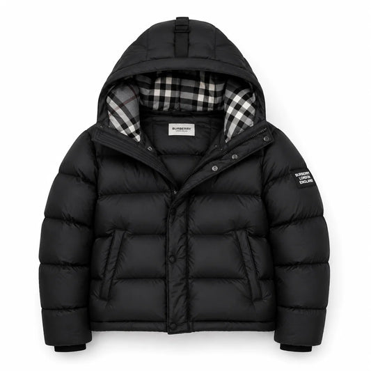 Check Puffer Jacket