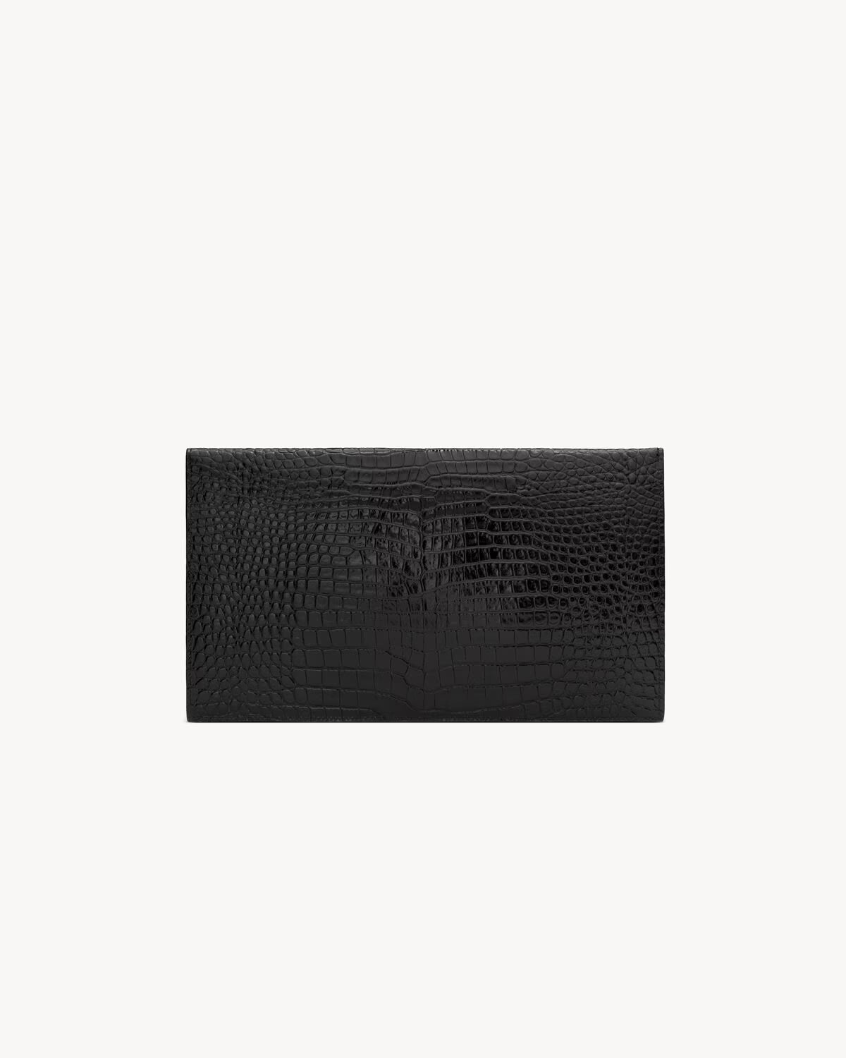 Elegant Croc Clutch
