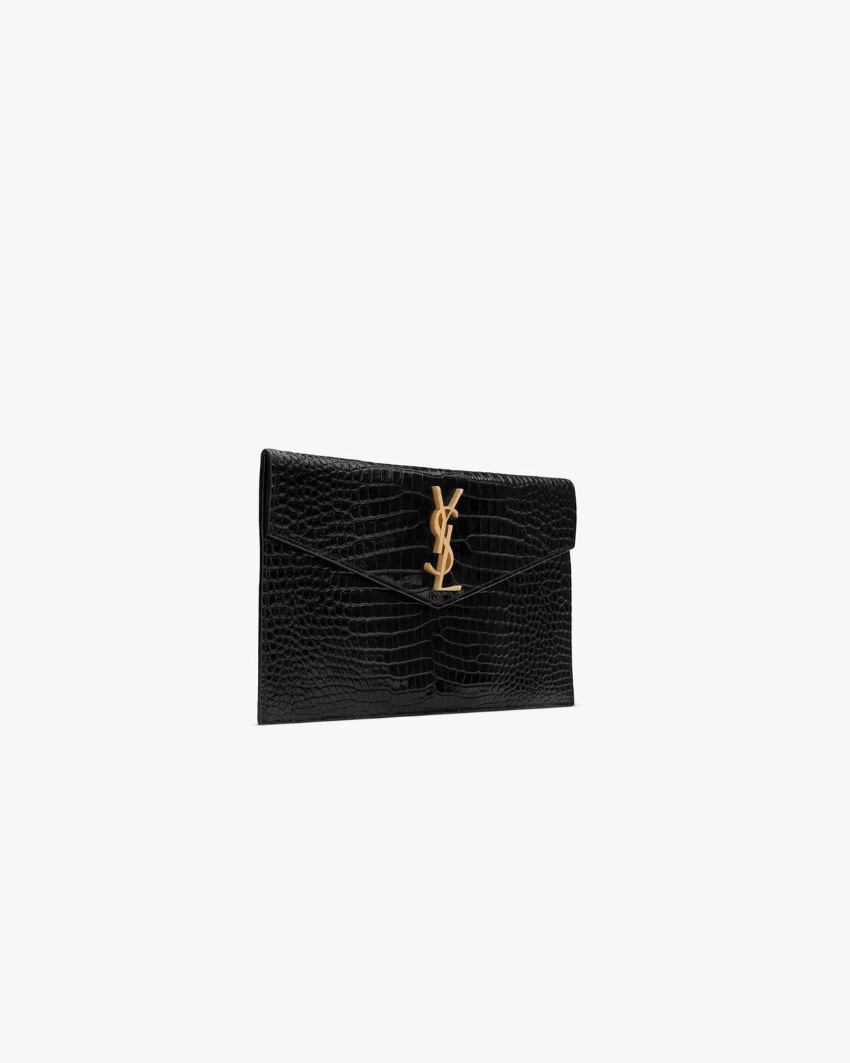 Elegant Croc Clutch