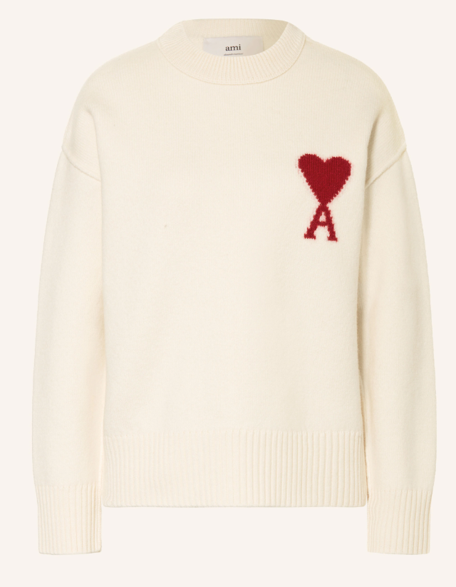 Off-White Wool Crewneck