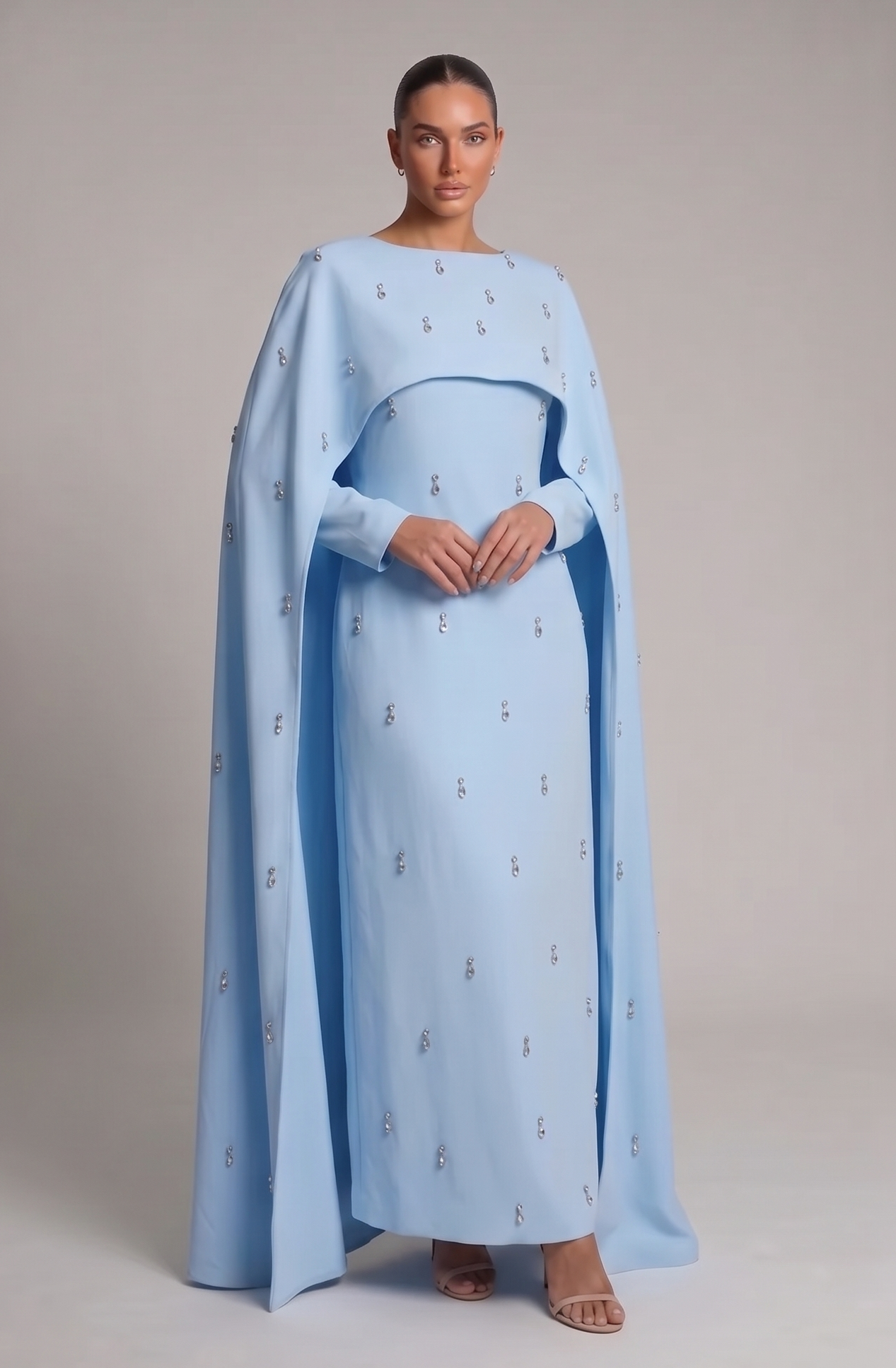 Elegant Cape Abaya