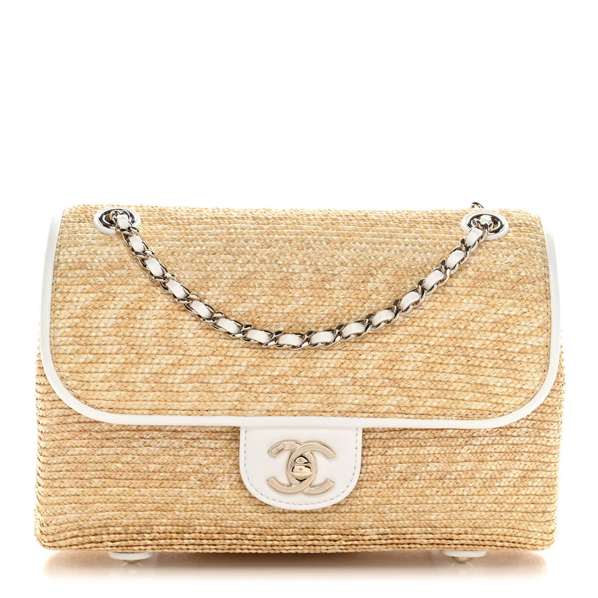 Natural Flap Bag