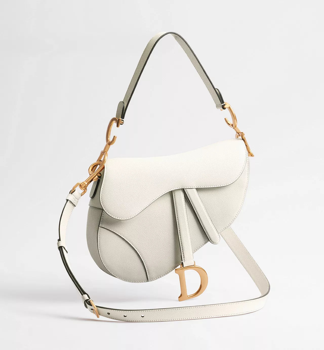 Structured Saddle Bag