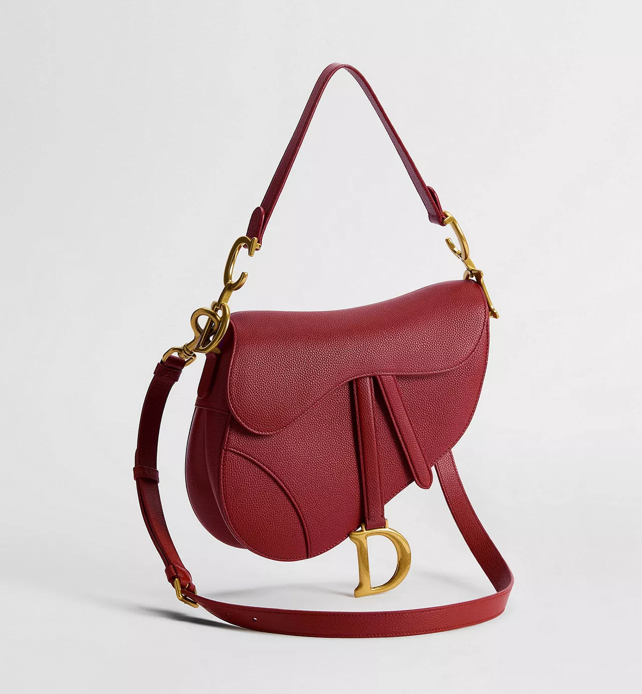 Structured Saddle Bag