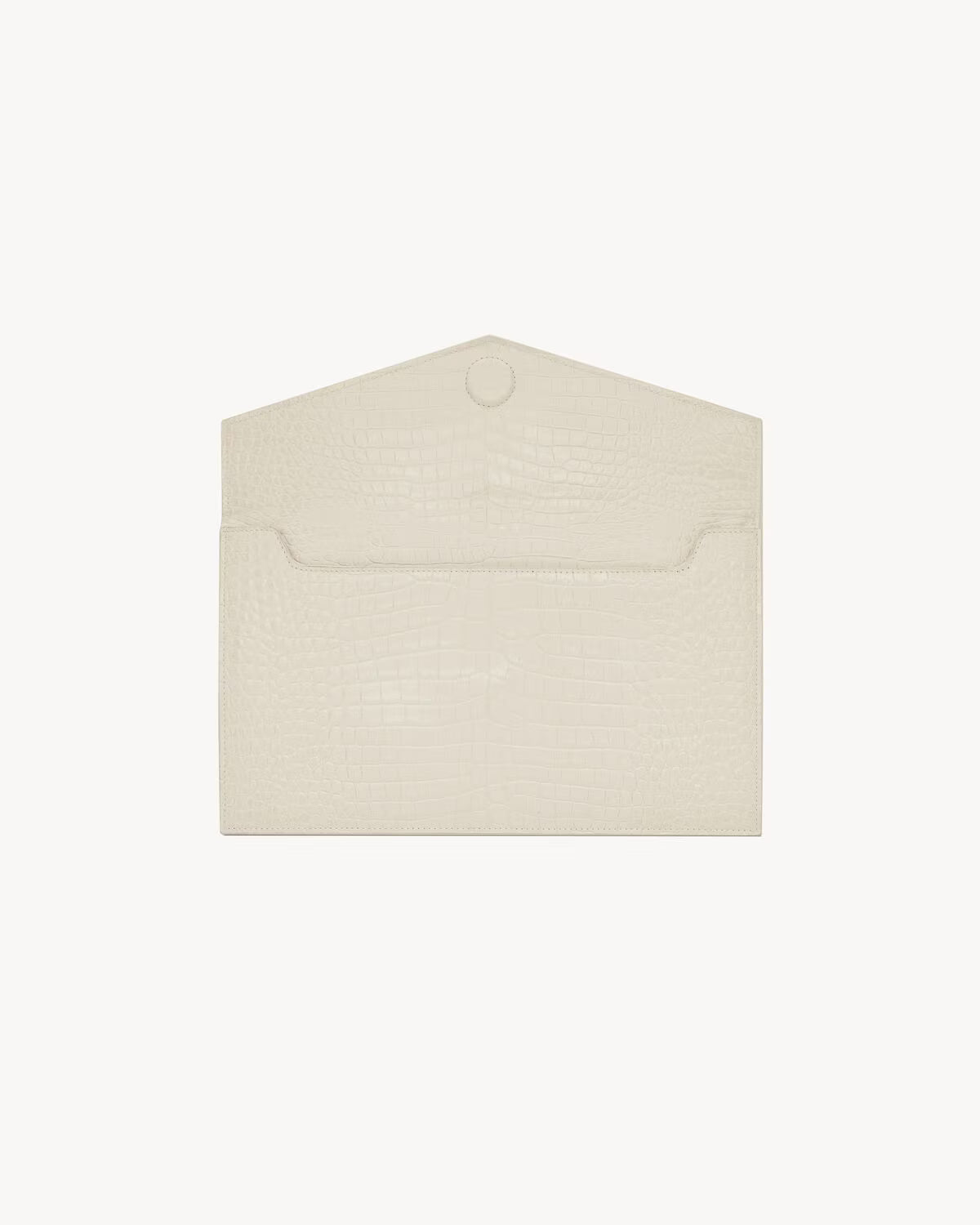 Elegant Croc Clutch
