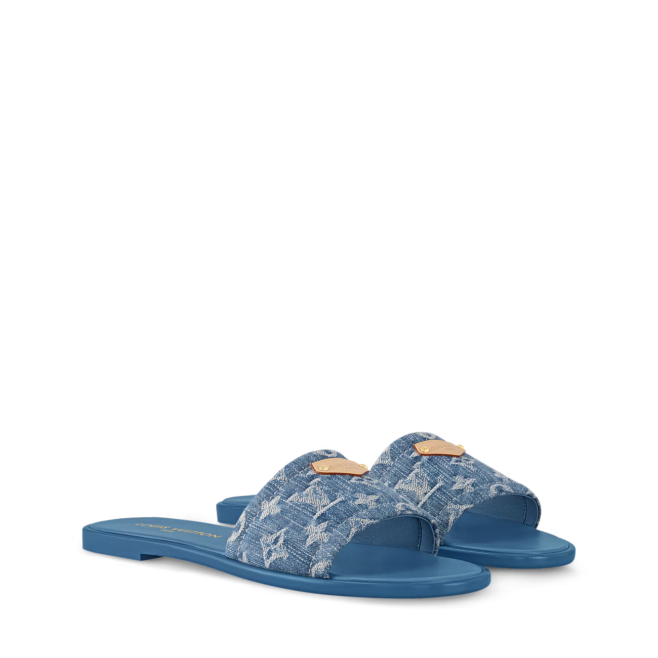Denim Summer Slides
