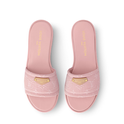 Denim Summer Slides