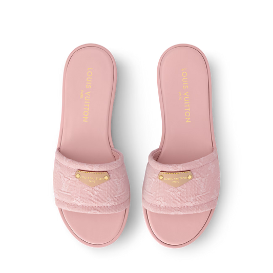 Denim Summer Slides