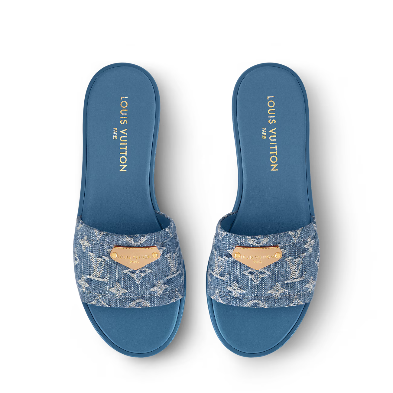 Denim Summer Slides