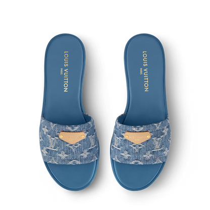 Denim Summer Slides